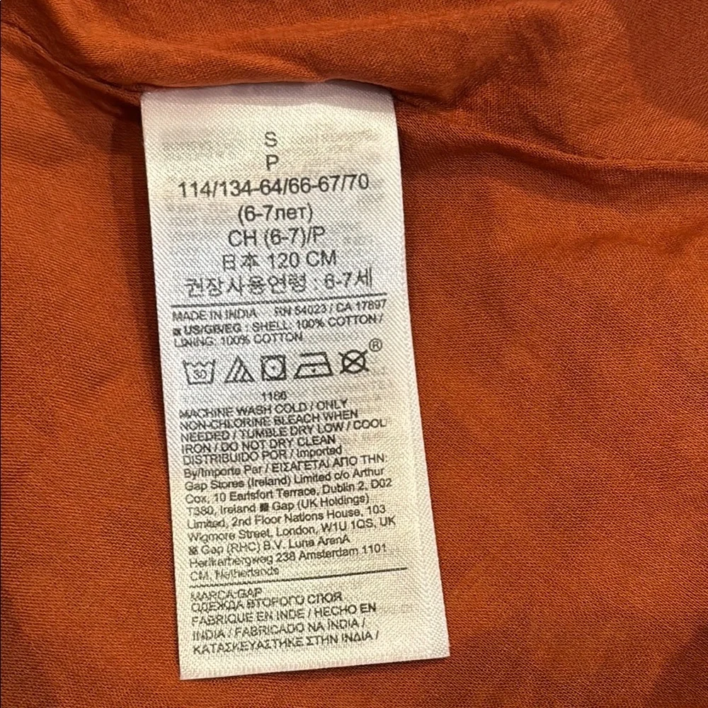 NWT GAP Kids Tiered Tank Dress Size S (6-7) - Picture 6 of 6